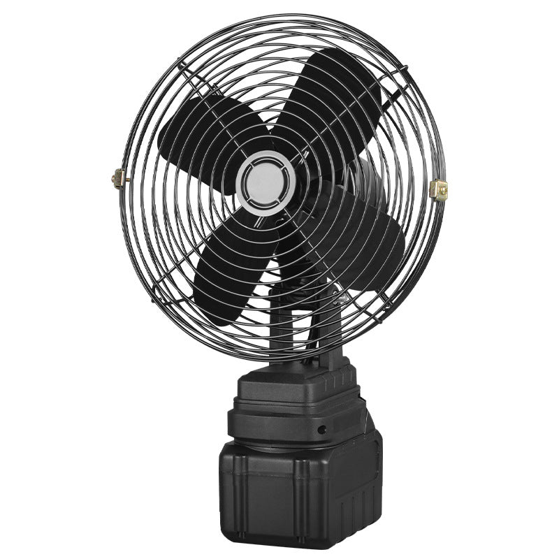 8-Inch Portable Fan – Powerful Airflow for Home, Camping & Fishing