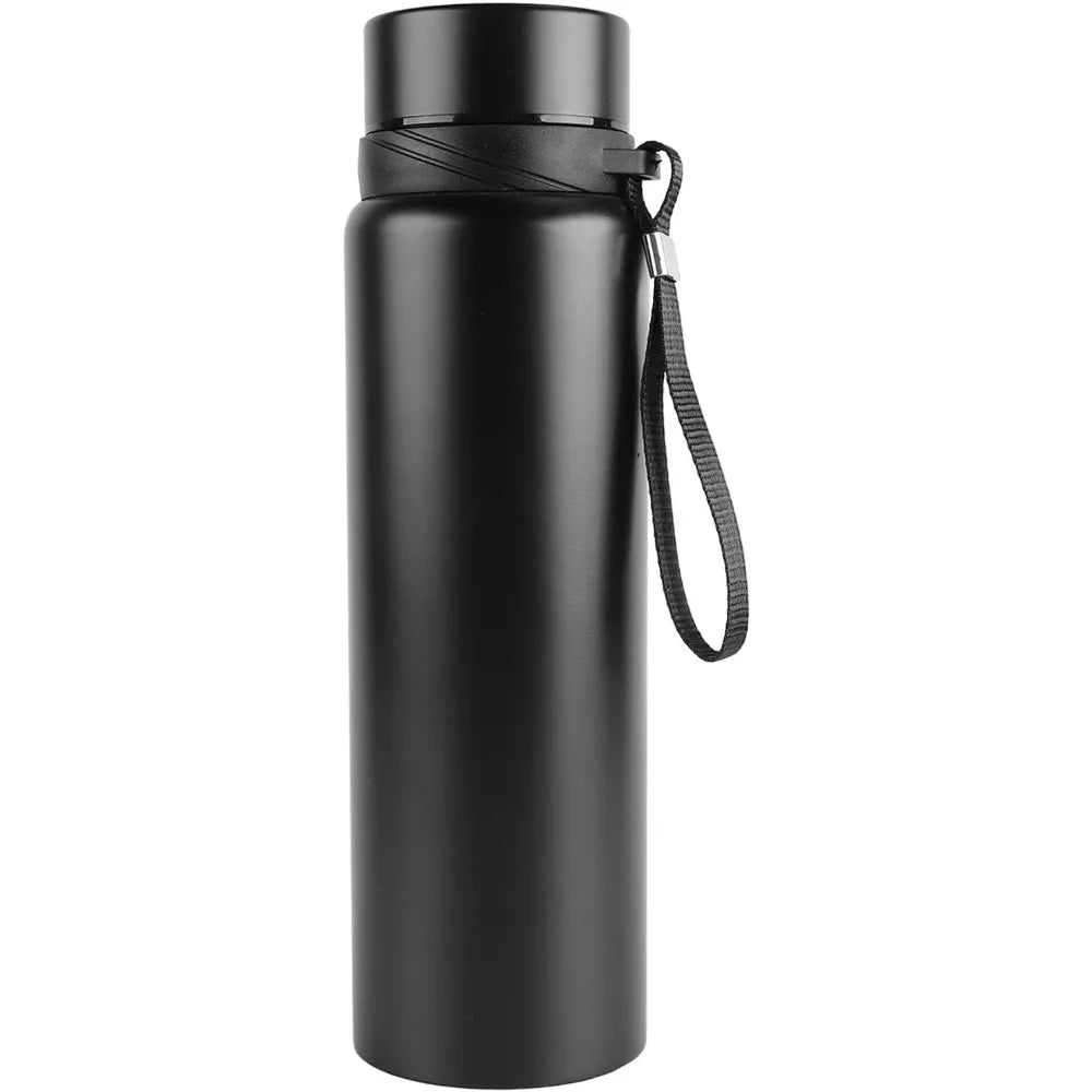 1000ml Insulated Steel Bottle with Smart Lid – Hot or Cold for Hours